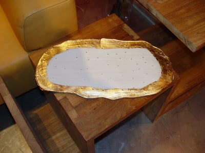 Windschale – Porzellan, Gold